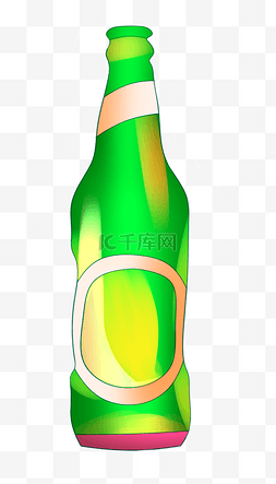 绿色瓶装啤酒插图