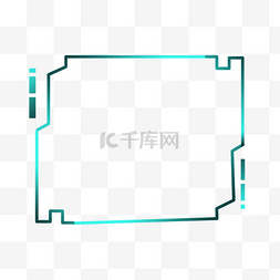 科技边框元素