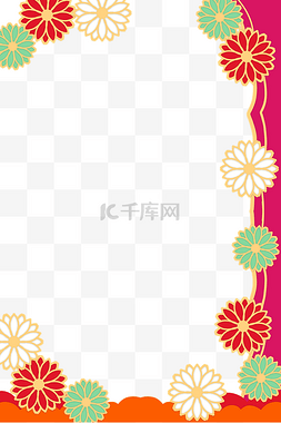 喜庆拱形图片_新年春节拱形边框