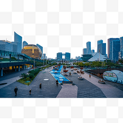 杭州贺报图片_城市阳台