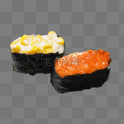 鱼子酱美味寿司