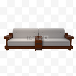 木家具图片_新中式实木家具沙发