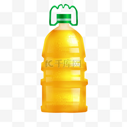 黄色小瓶食用油