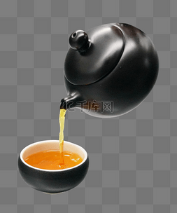 水壶陶瓷图片_黑色陶瓷茶壶