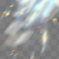 粒子光效蓝色图片_蓝色模糊渐变抽象全息blurred rainbow