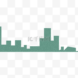 城市建筑元素下载图片_城市建筑剪影