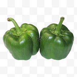 绿色甜椒蔬菜