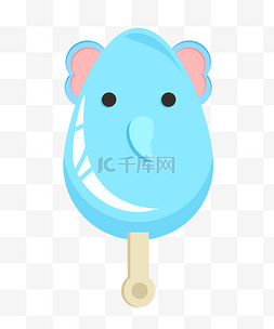 蓝色小象冰淇淋