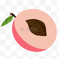 创意桃子图片_美味的粉色水蜜桃