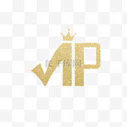 字体vip图片_金属质感VIP字体