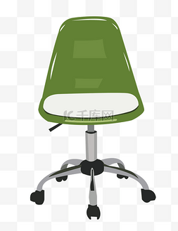 绿色的椅子图片_绿色的椅子装饰插画