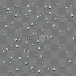 雨滴雨水图片_蓝色水滴雨滴雨水水珠