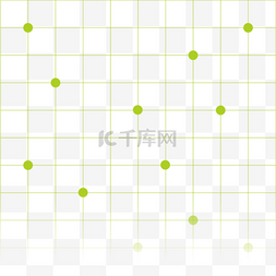 绿色科技背景图片_淡绿色节点网格背景