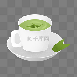 茶具白色图片_欧式茶杯绿茶