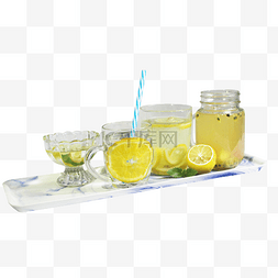 夏日果汁饮料柠檬