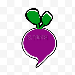 紫色水萝卜MEB图标