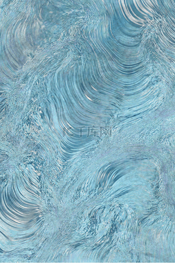 冰裂背景图片_蓝色冰纹水纹