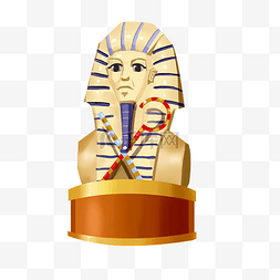 埃及守卫图片_埃及法老像