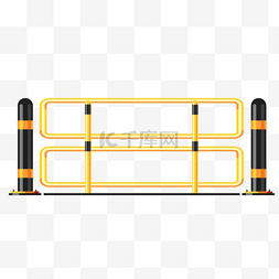围栏栏杆图片_路障栏杆围栏