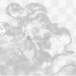 烟雾效果字体图片_爆炸流动抽象白色烟雾