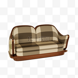 3DC4D立体居家生活家具沙发茶几椅