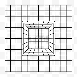 透视网格几何网格图片_简约黑色透视网格
