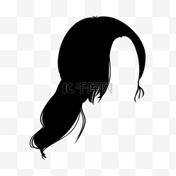 黑色头发直发图片_黑色发型装扮女性漂亮发型