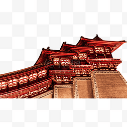 徽派文化墙图片_洛阳应天门户外建筑