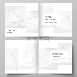 书效果图片_方形设计双折小册子、杂志、封面