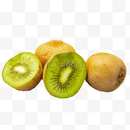 绿色瓜果猕猴桃水果