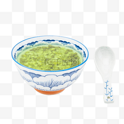 夏季饮食消暑绿豆汤