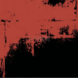 粗糙的墙壁图片_在红色和黑色颜色的被绘的墙壁纹