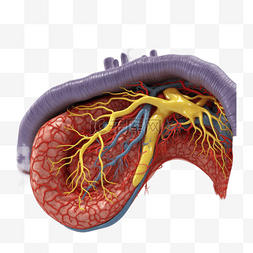 医学医疗人体器官组织十二指肠
