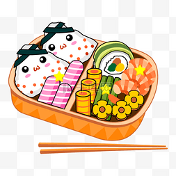的饭团图片_好吃的日本可爱饭盒