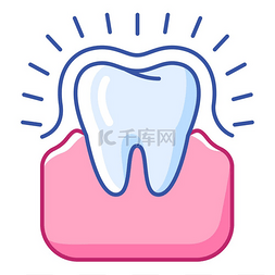 牙口腔护理图片_牙齿保护说明牙科和医疗保健的偶
