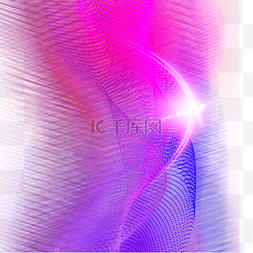 粉紫色渐变线段网格抽象科技光效