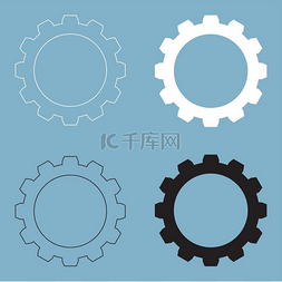 轮滑运动文案图片_齿轮图标 .. 齿轮图标 。