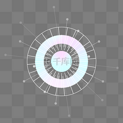 梦幻星空线条渐变弥散光占卜线条