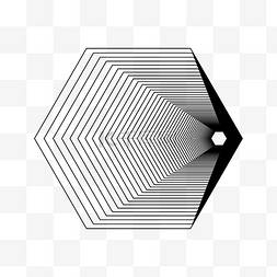 扭曲几何图形图片_抽象扭曲几何图形错觉形状