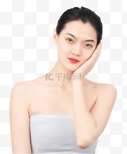 美容夏季图片_美妆夏季美女上妆