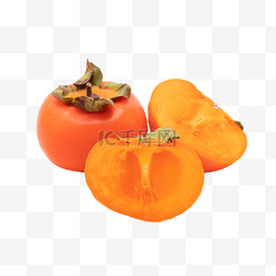 成熟果实水果柿子