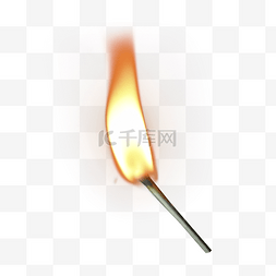 发光燃烧高温气体火焰火柴