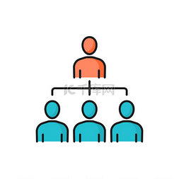 企业家图标图片_会议聊天会议、老板和企业家在会