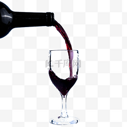 红酒瓶红酒杯图片_玻璃杯红酒瓶美食红酒