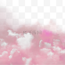 浪漫粉色云朵图片_云朵粉色柔软彩云