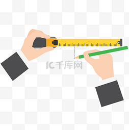 基础测绘图片_卷尺测量长度测算