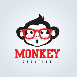 标志模板标志符号身份猴子