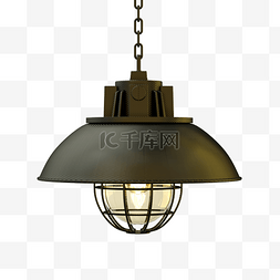 C4D复古吊灯灯饰