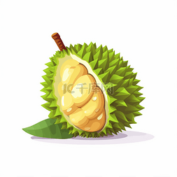 榴莲菠萝包图片_美味的榴莲热带水果