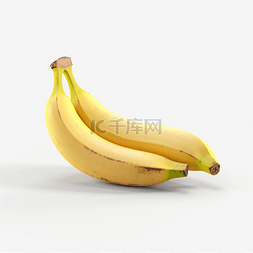 香蕉图片_黄色热带水果香蕉